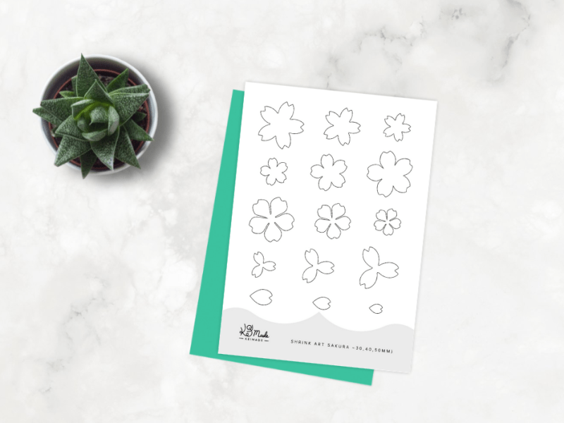 Sakura Shrink Art – Free Templates & Inspiration