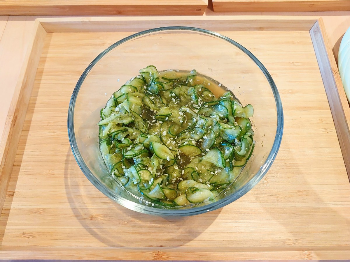 🏠Kyuri no Sunomono – Super Easy Japanese Cucumber Vinegarette Recipe