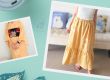 How KeiMade upcycled a summer kimono yukata into a tiered hem skirt