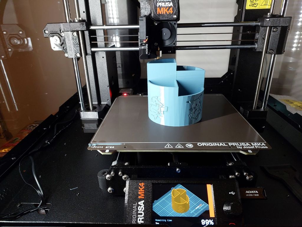 Pikachu Pen Holder - 3D Printing by KeiMade