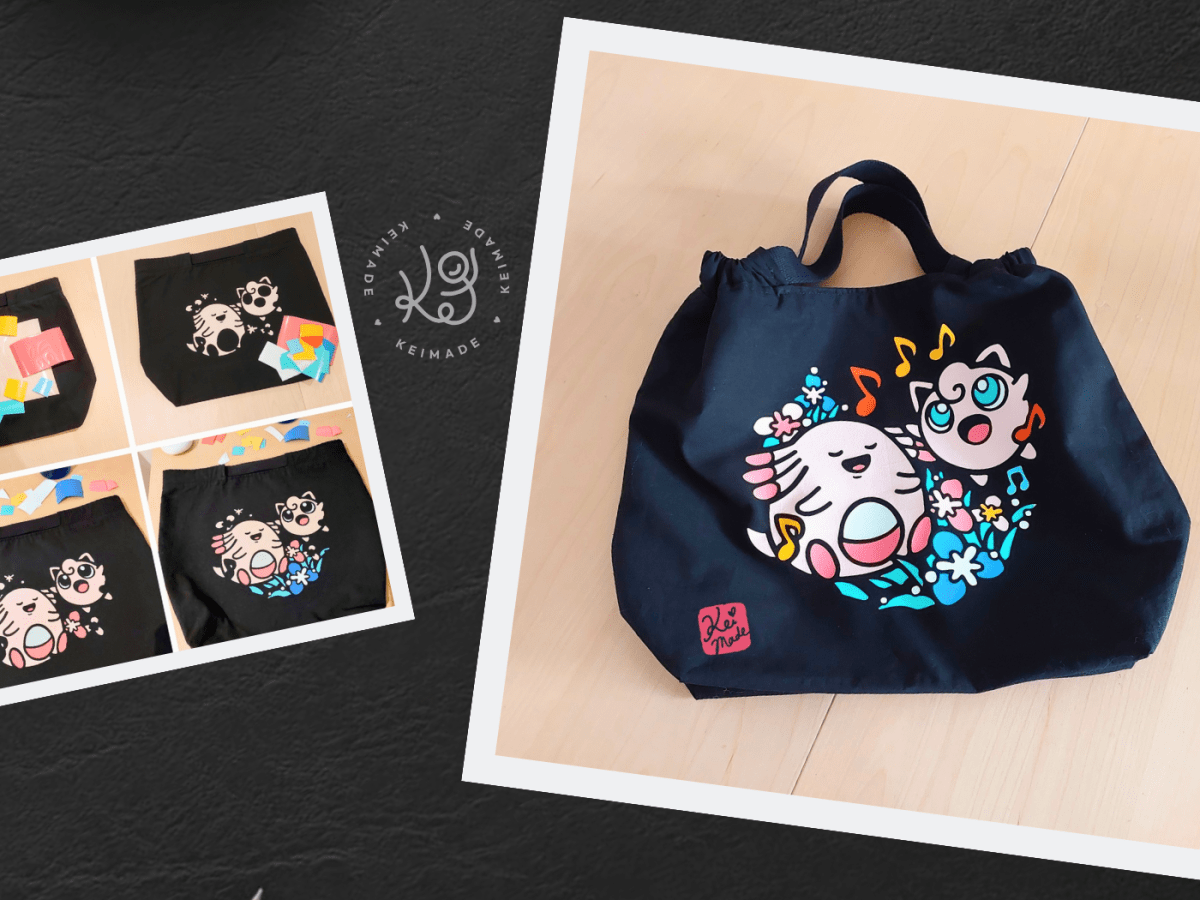 Making a Pokemon Tote Bag: Sewing + Cricut Maker Project