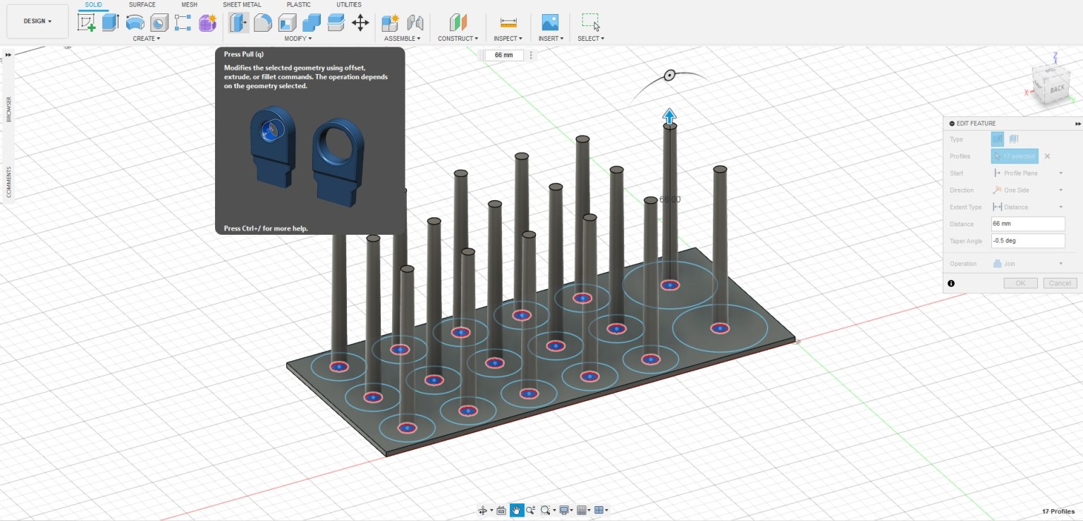 DIY Sewing Thread Organiser: 3D Printing & Modeling with Fusion 360 ...