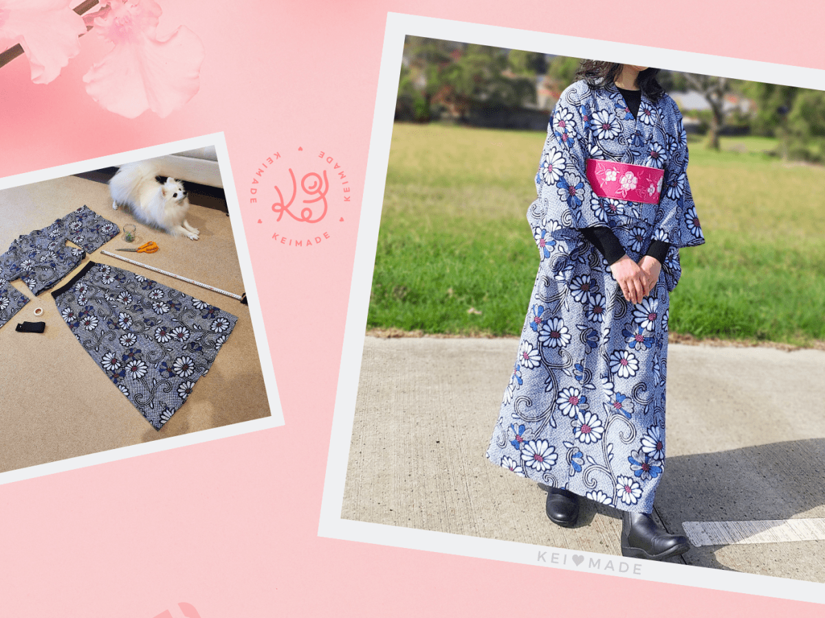 Making a Nibushiki Kimono for easy wearing