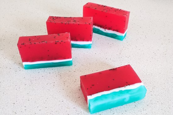 watermelon melt and pour soap recipe
