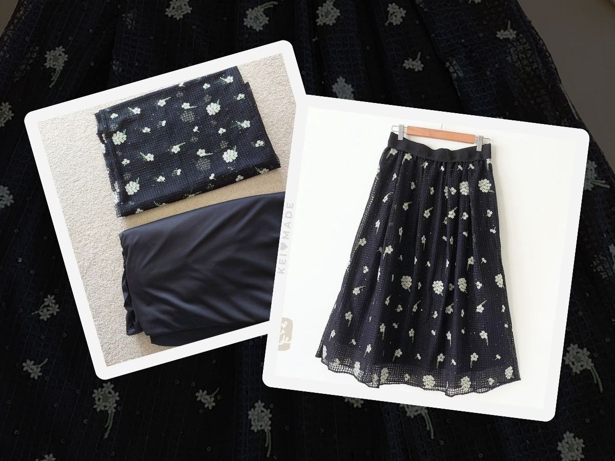 Layered Tulle Skirt – Sewing Pattern & Making