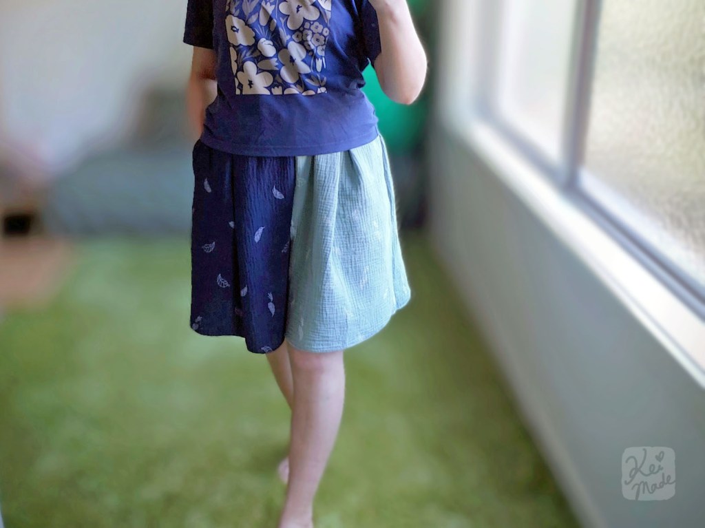 How to sew pleated shorts