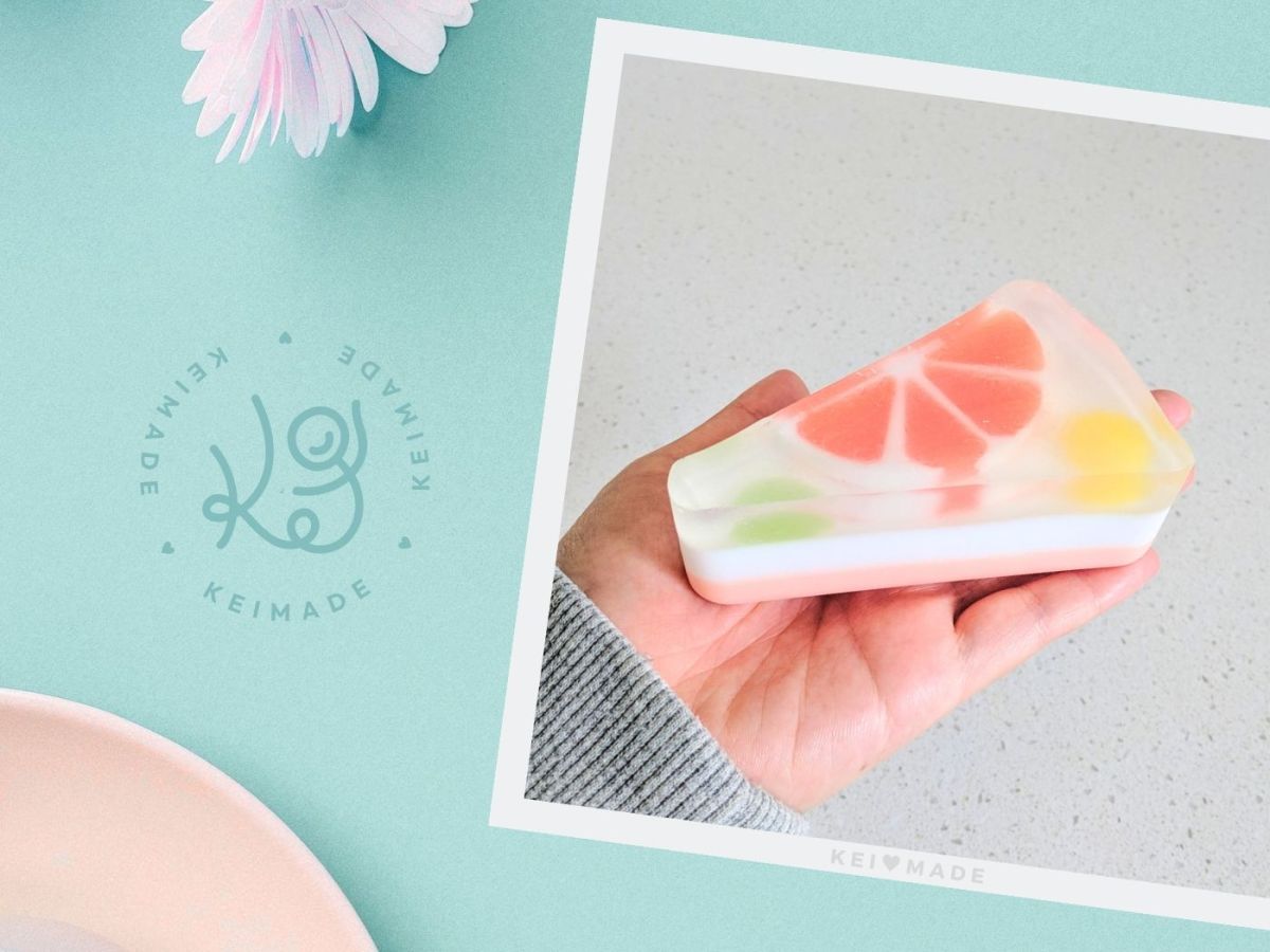 Orange Jelly Cake Soap Bar – DIY Melt & Pour Project