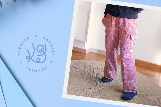 Easy sewing pattern for cargo pants cover