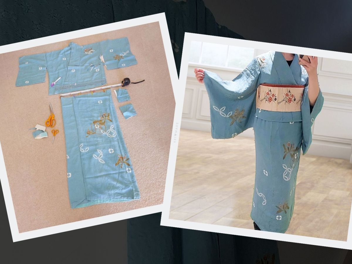 Making convincing 2-piece Kimonos for easy wearing