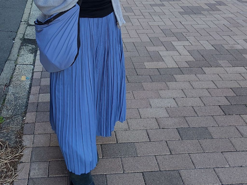 Water-resistant pleated midi skirt from Workman Girls
