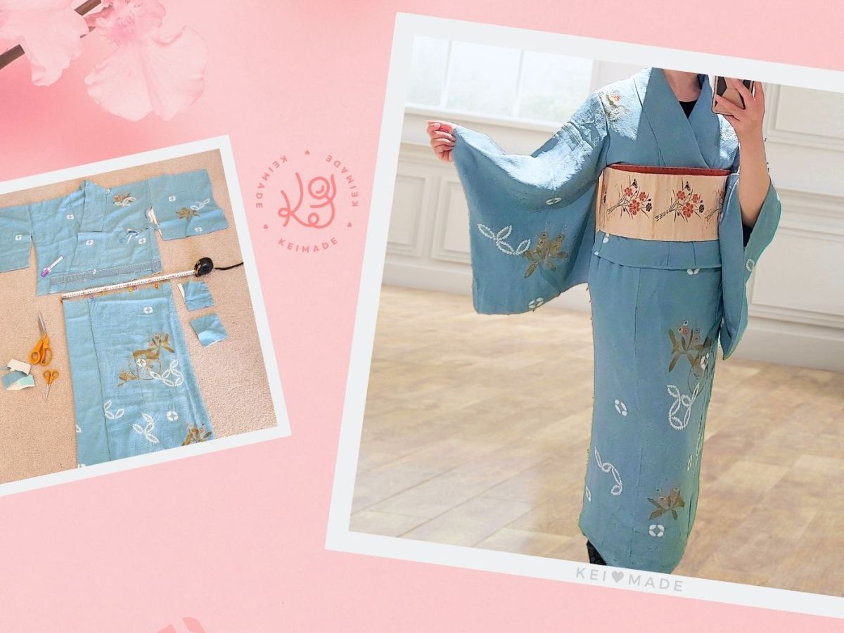 Making convincing 2-piece Kimonos for easy wearing