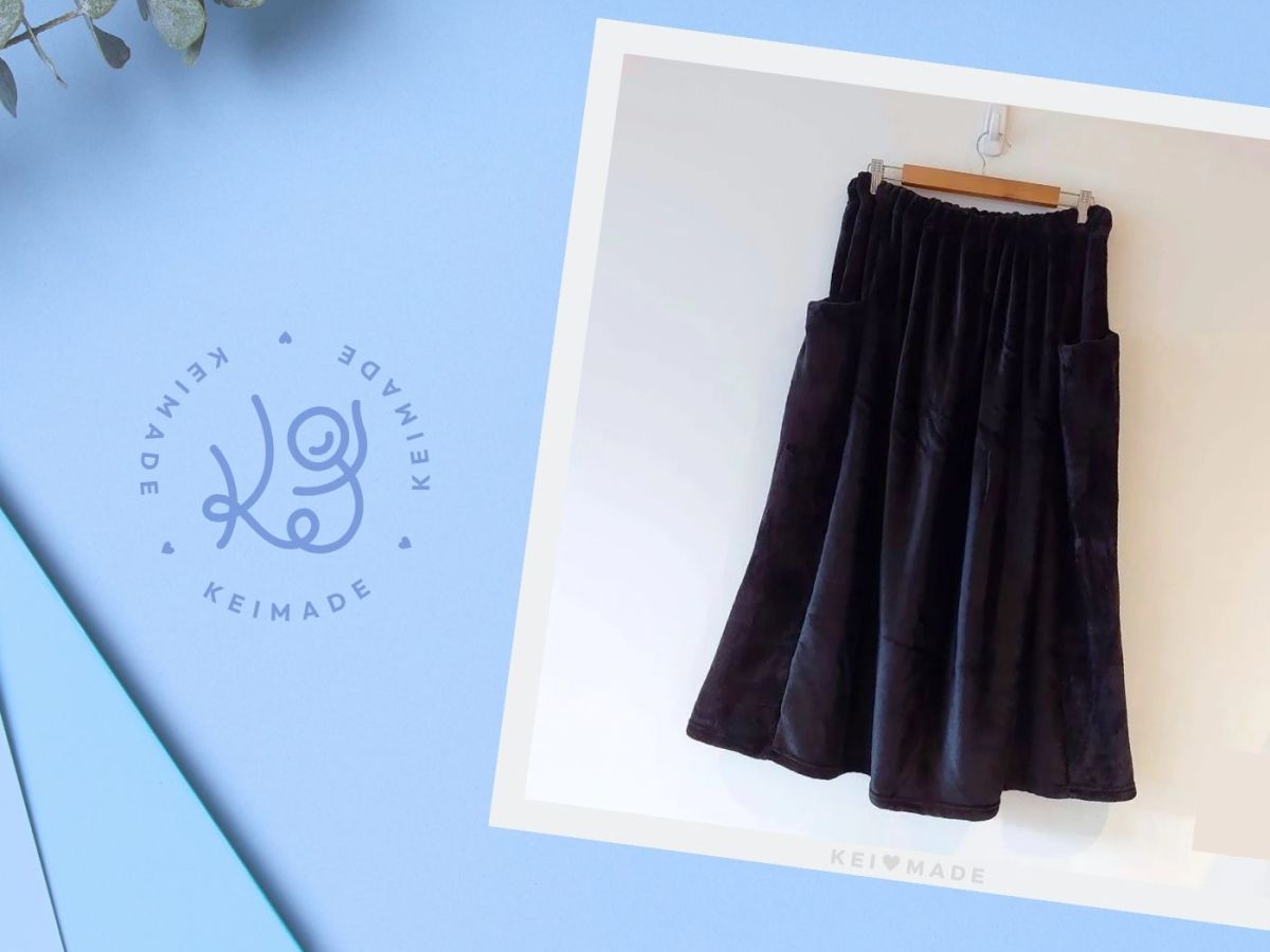 Sewing a Skirt with Easy Side Pockets