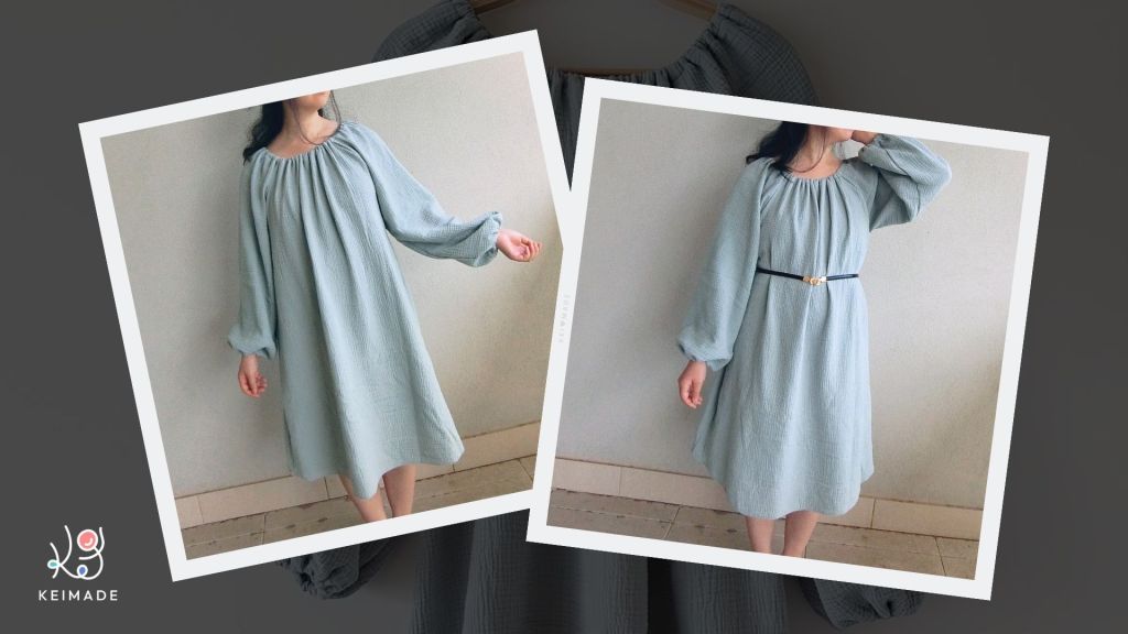 How to sew a smock dress by keimade