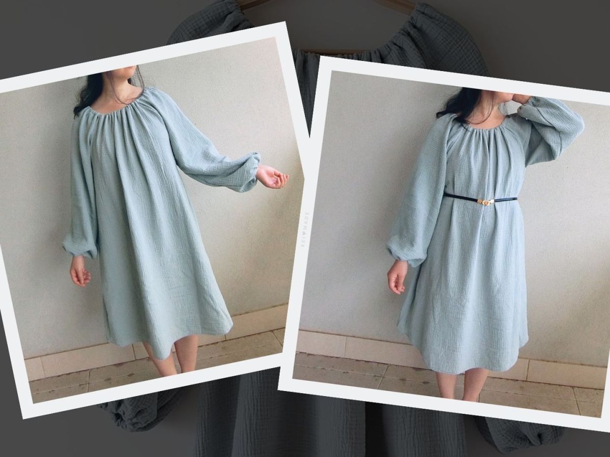 Sewing an Easy Smock Dress