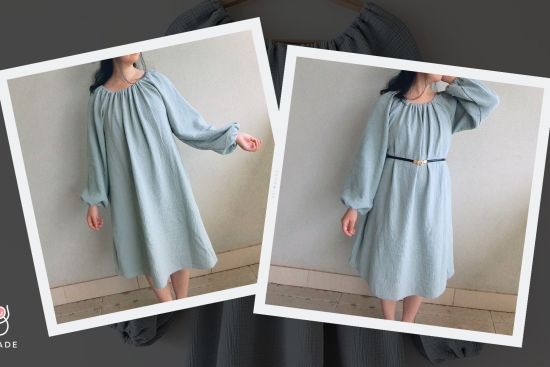How to sew a smock dress by keimade