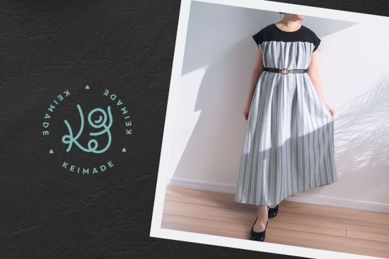 How Keimade upcycled a bigw flanelette bed sheet into dresses