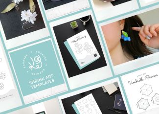 Free Shrink Art Templates & Tutorials