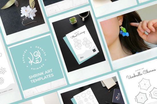 Free Shrink Art Templates & Tutorials
