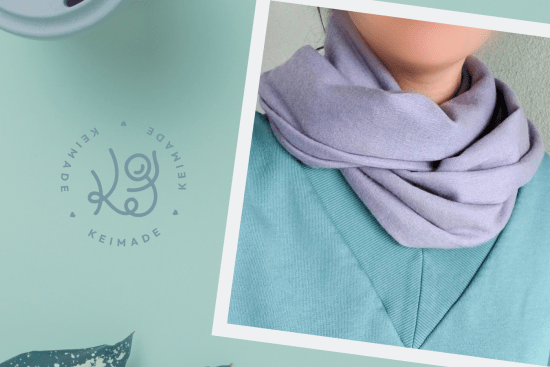 How to make a donut snood scarf