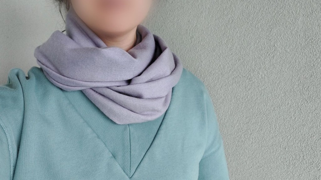 DIY Donut Snood: A Quick Scarf Upcycle