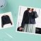 Black Terry Cardigan V-neck Babylock - Keimade Cover