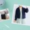 Making Babylock's V-neck Cardigan from a Throw Blanket