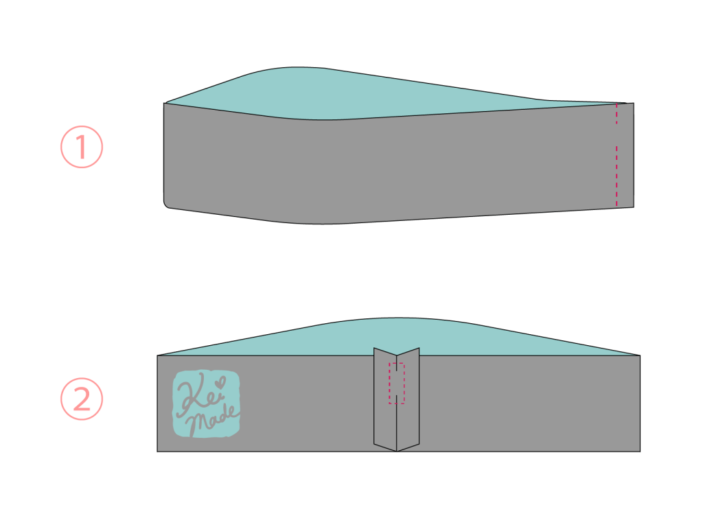 How to sew a waistband or scrunchie